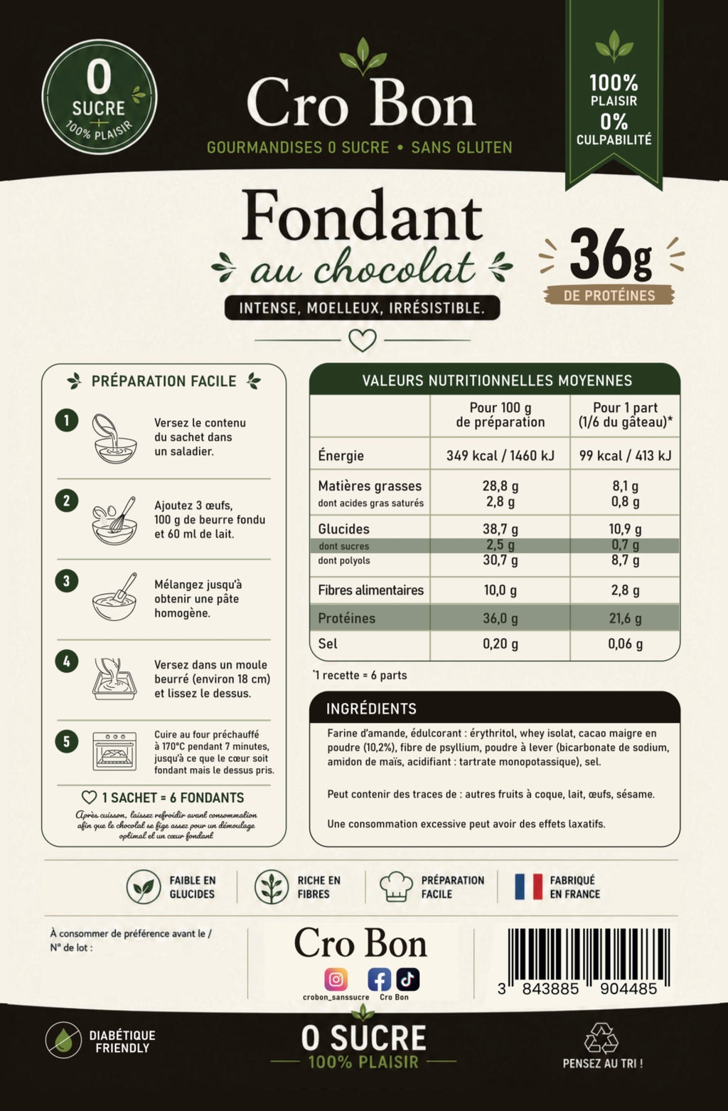 Préparation Citronnade Keto 0 Sucre